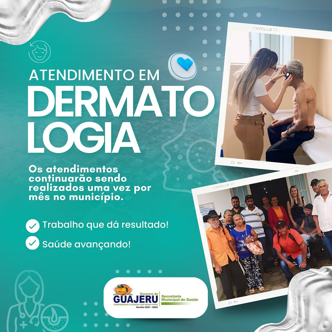 Governo de Guajeru oferece atendimento em dermatologia no município 