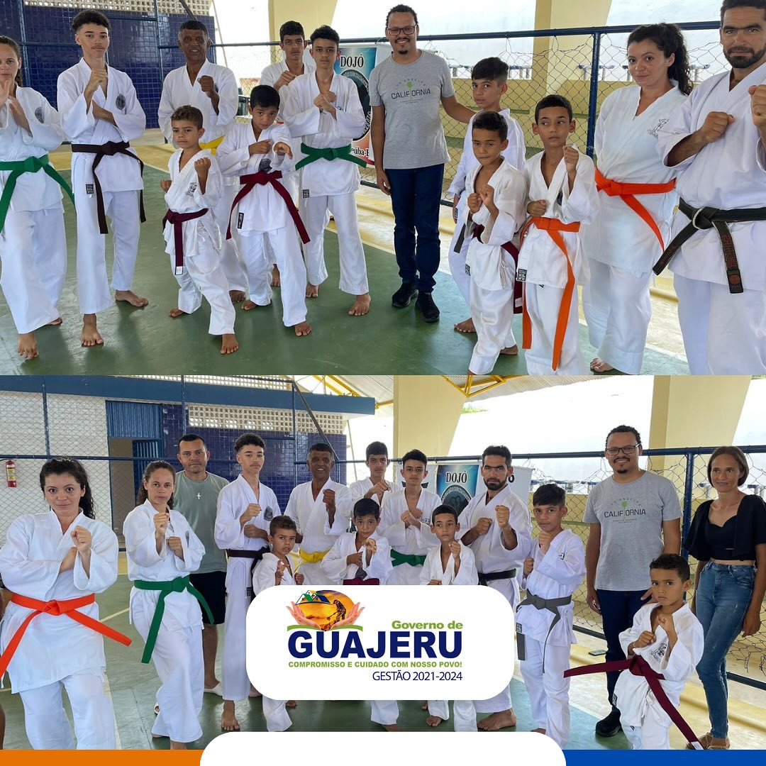  Karatecas de Guajeru participam de evento em Condeúba